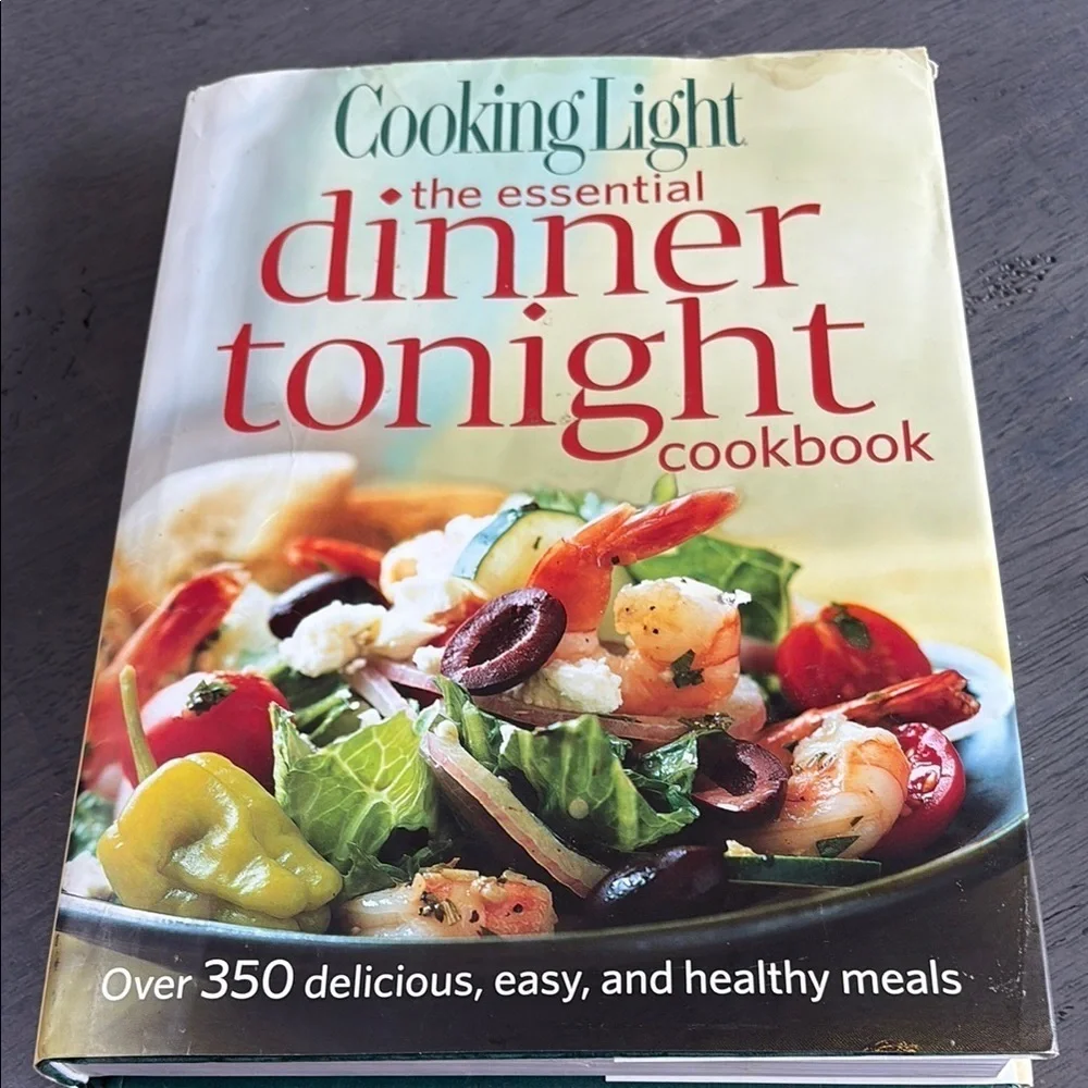 Cooking light - the essential Dinner Tonight Cookbook. Hard cutter.